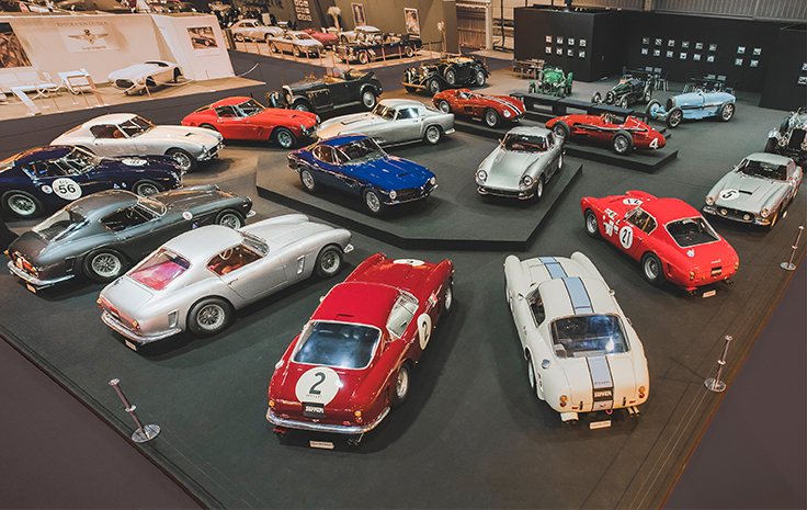 Grand touring and racing cars of the 1950s and 1960s, 2018