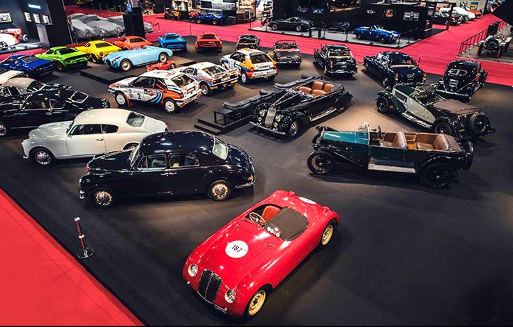 Pre-war and post-war Lancias on the 2019 stand
